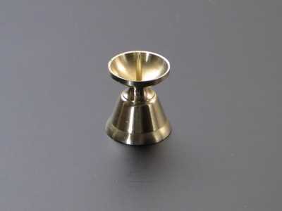 ダルマローソク立て　（小）　磨きの画像