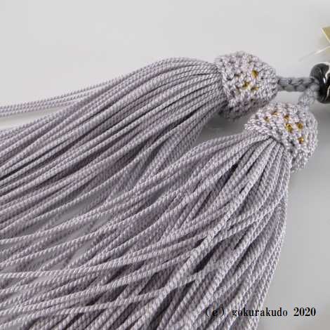数珠 男性用 本海松 主玉(おもだま)22個入 正絹頭付房(os-2020-1)画像
