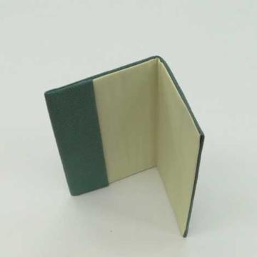 正絹ちりめん 金封ふくさ シックな緑色 木箱入（S印）-H画像