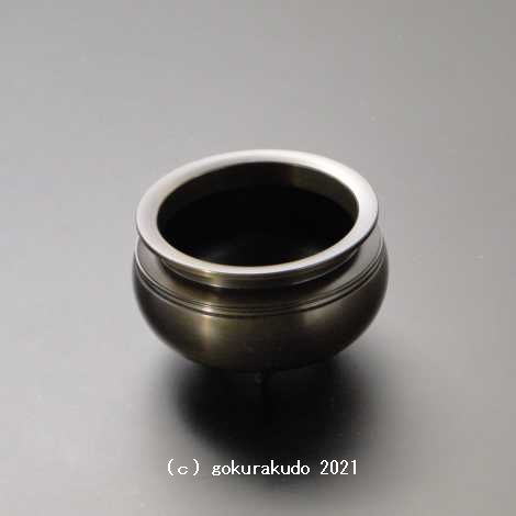 単品売り、金属製線香立（蓋無し）
