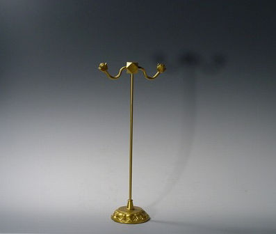 数珠掛け／蓮型　金色（小）（金属製）の画像