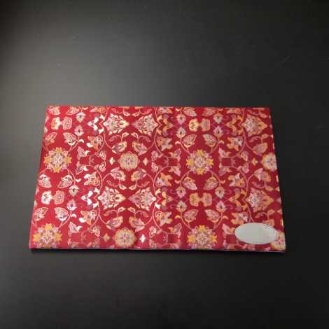 経机掛け 飛鳥エンジ系色 中-H sの画像