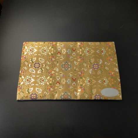 経机掛け 飛鳥金茶系色 中-Hの画像