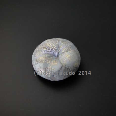 （夏用）紗丸布団　3号（薄い水色） の画像