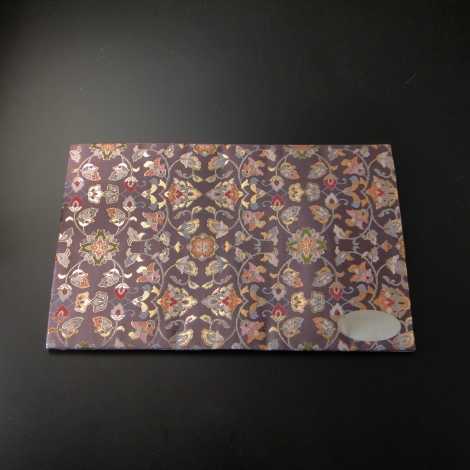 経机掛け 飛鳥紫系色 中-H sの画像