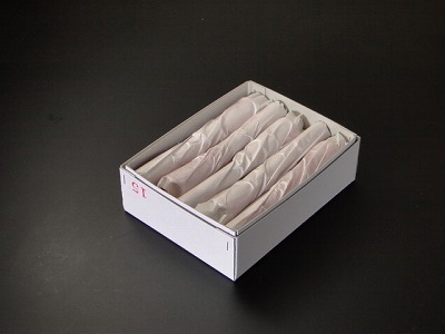 和蝋燭（和ローソク）　いかり型　15号赤　１箱（10本入）の画像