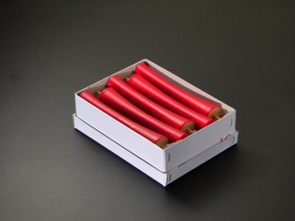 和蝋燭（和ローソク）　いかり型　10号赤　１箱（10本入）画像