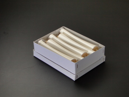 和蝋燭（和ローソク）　いかり型　10号白　１箱（10本入）の画像