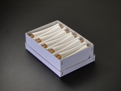 和蝋燭（和ローソク）　いかり型　4号白　１箱（30本入）の画像