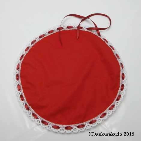 お地蔵様の帽子（フリル付き）-Hの画像