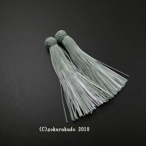 正絹頭付き房 軸無し ｃ-16番 2.5匁の画像