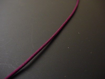 数珠用正絹紐 細紐 Ｈ紫紺 1ｍ当たり画像