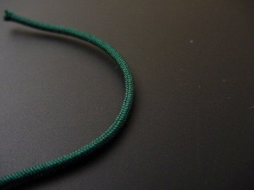 数珠用正絹紐35番(深緑)1ｍ当たり 画像