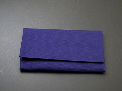 数珠入れ 紬（つむぎ）（大）(2.紺色) sの画像