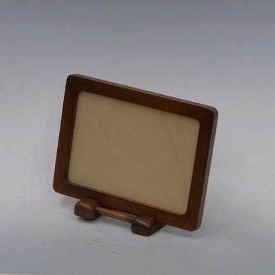 写真立 木製枠 ライトブラウン色（L判用）-Hの画像