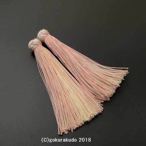 花かがり房軸無し（2ピンク-薄ピンク-n）2.5匁の画像