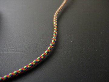 数珠用正絹紐42番(細かく多種類の色混じり)1ｍ当たり 画像