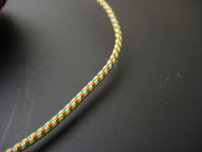 数珠用正絹紐43番(多種類の色混じり、明るめ)1ｍ当たり 画像