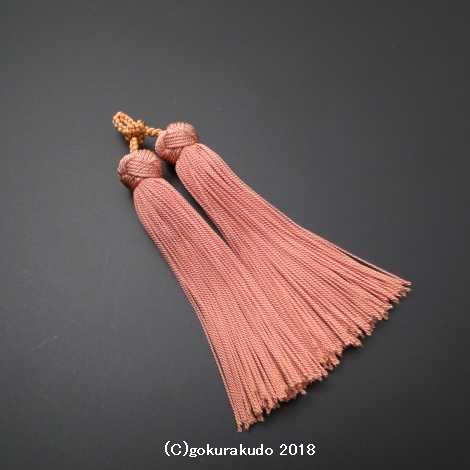 花かがり房軸付き（HK-9-j 黄丹）2.5匁の画像