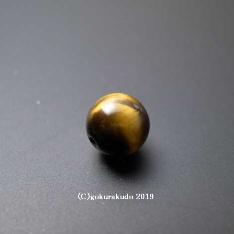 虎目石の主玉 （穴-穴）約8mm　一個当たり画像