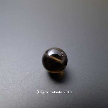 茶水晶の主玉 （穴-穴）約8mm　1個当たり画像