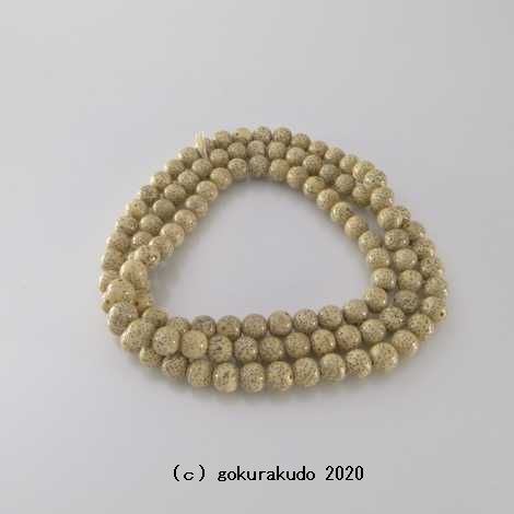 星月菩提樹　尺4玉　108個セット　仮通しの画像