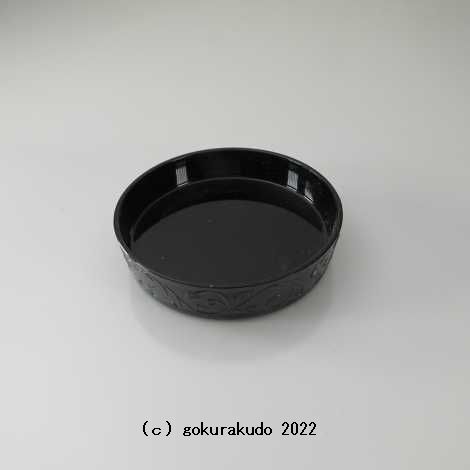 PC黒　唐草敷台　大　の画像