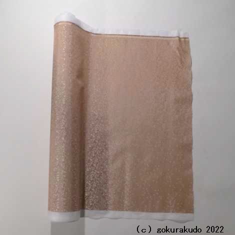 曙緞子（どんす）反物、１ｍ当たり(ピンク色)の画像