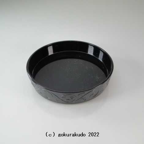 PC黒　唐草敷台　特大　の画像