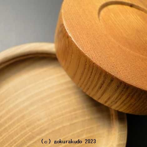 香合（お香入れ） 欅製切立香合　2.2寸（ネジ付き）-（台湾製）画像