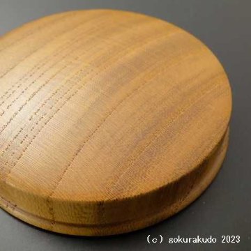 香合（お香入れ） 欅製切立香合　2.5寸（ネジ付き）-（台湾製）画像
