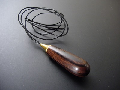 黒檀 カプセルペンダント (しずく)（SL）の画像