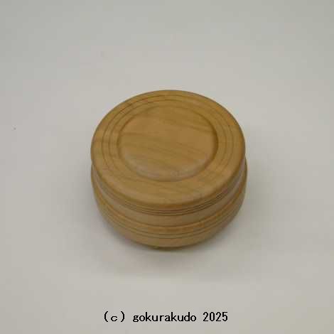 木鉦 桜製丸木鉦 8寸の画像