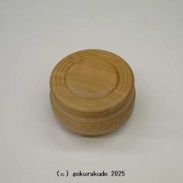 木鉦 桜製丸木鉦 8寸の画像