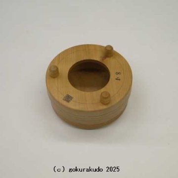 木鉦 桜製丸木鉦 8寸の画像