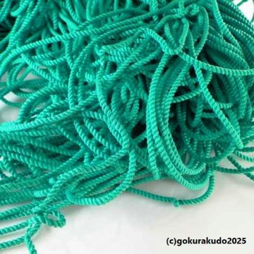 数珠用中糸  1mあたり（緑）4.5号 の画像