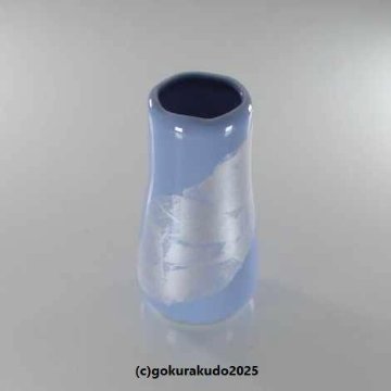 花立・花瓶／モダン仏壇向け　花立 『ほのか』シンパープルの画像