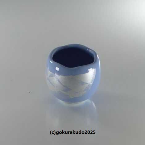 モダン仏壇向け　湯飲み 『ほのか』シンパープルの画像