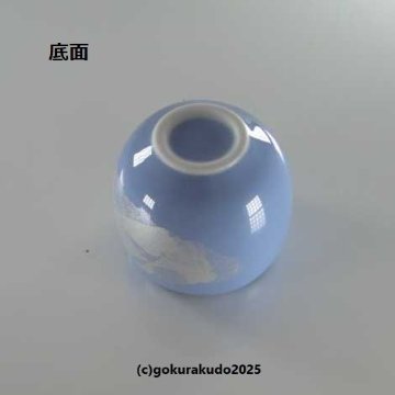 モダン仏壇向け　湯飲み 『ほのか』シンパープルの画像