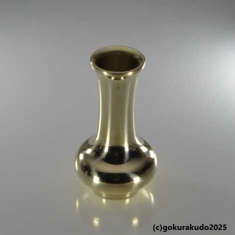 貫通型花立（磨き）4寸 の画像