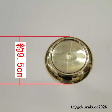 蝋燭立／貫通型ローソク立（磨き）一尺二寸 [京都製]の画像