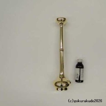 蝋燭立／貫通型ローソク立（磨き）一尺二寸 [京都製]の画像