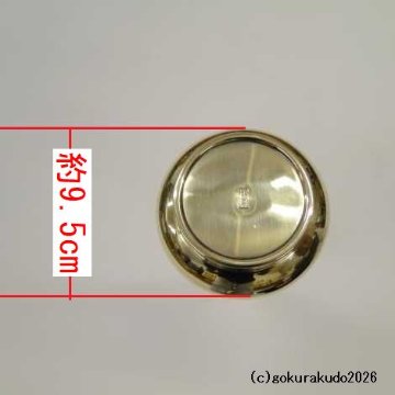 蝋燭立／貫通型ローソク立（磨き）一尺二寸 [京都製]の画像