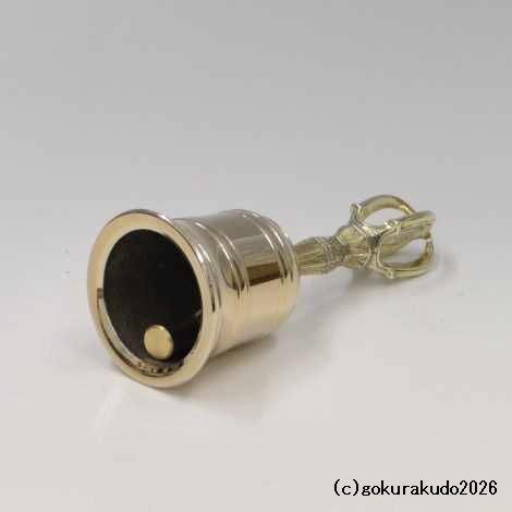 金剛鈴 中型 磨き（栄型）（密教法具・前具）[1本当たり]の画像