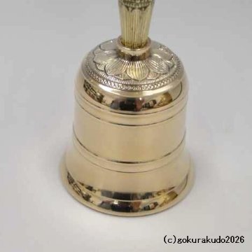 金剛鈴 中型 磨き（栄型）（密教法具・前具）[1本当たり]の画像