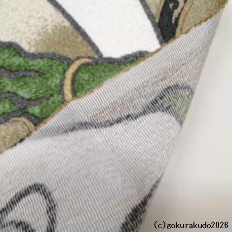風呂敷〔70×70cm〕/ 俵屋宗達（風神雷神） レーヨン100％（日本製）の画像