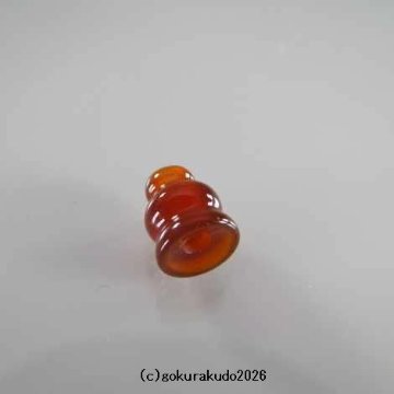 赤メノウのボサのみ（男性略式数珠用）一個あたりの画像