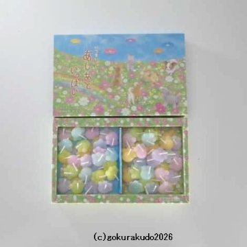 あしあといっぱい（にくきゅう型ローソク）〔詰め替え用〕の画像