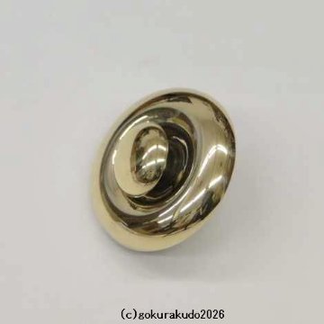 倍金具 2寸 磨き （真鍮製、鋳物）〔高岡製〕一個あたりの画像