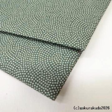 金封袱紗（ふくさ）[一越、鮫小紋] 緑色の画像